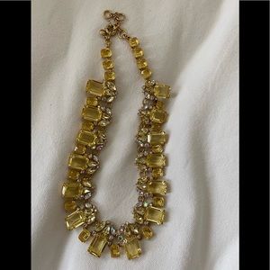J. Crew crystal drop necklace